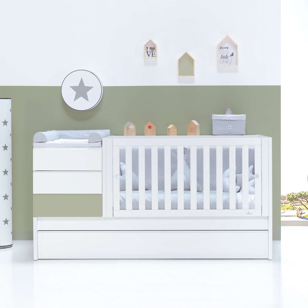 Casetta Sull'albero Per Lettino Per Bambini Con Cassetto E Protezione Anticaduta 90 X 200 Cm Letto A Soppalco Per Bambini 2x Reti A Doghe Naturale E Bianco 82834134