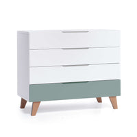 Cómoda de madera para habitación infantil