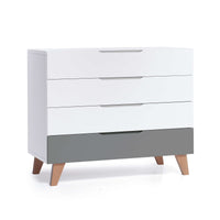 Cómoda soporte para cambiador para habitaciones de bebé