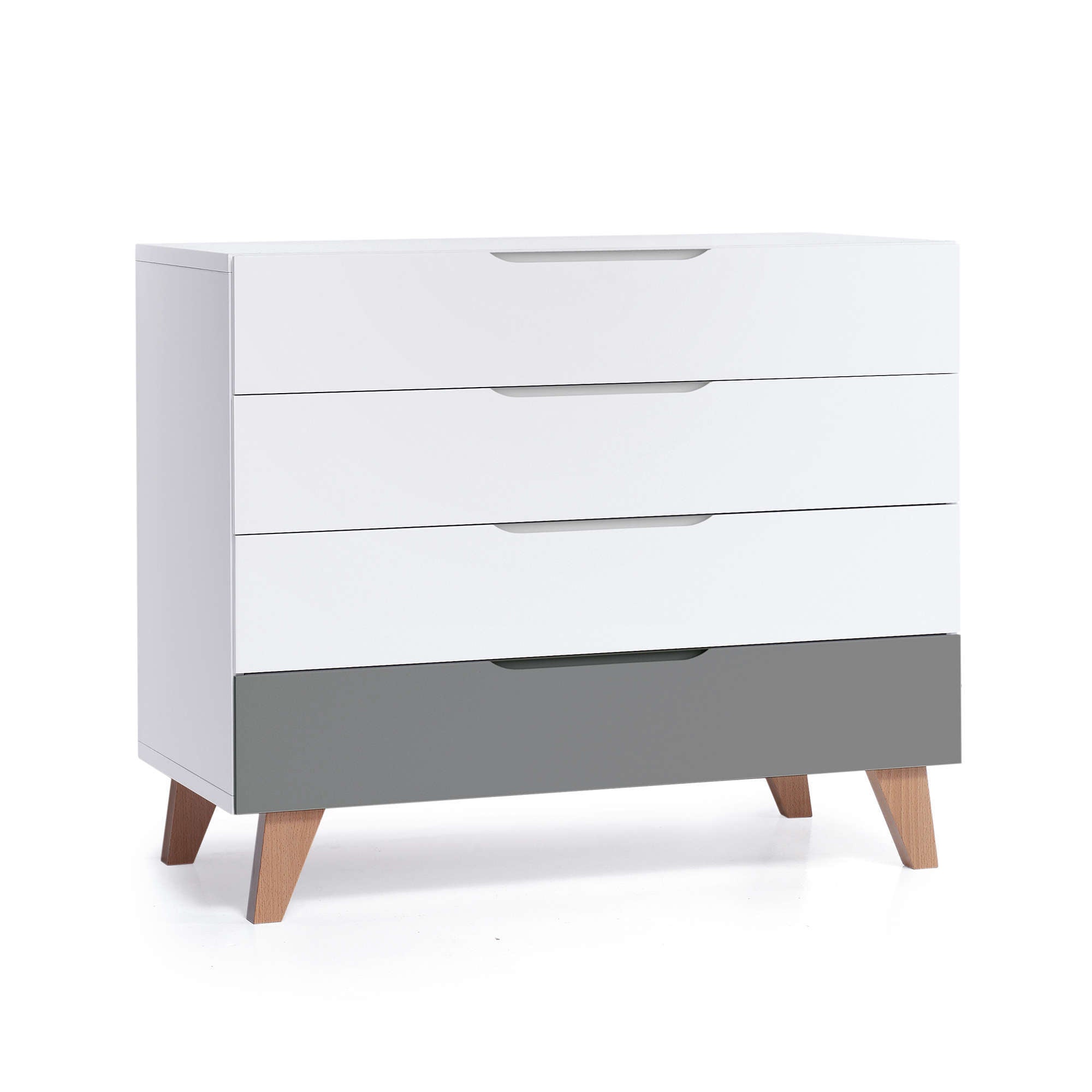 Cómoda soporte para cambiador para habitaciones de bebé