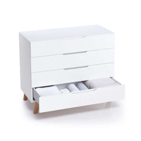 Cassettiera bambini legno (4 cassetti) stile nordico · Lifestyle D247R