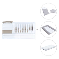 Lettino trasformabile (70x140 cm) beige · Sero Kubo K551-M7753