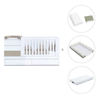 Lettino trasformabile (70x140 cm) beige · Sero Kubo K551-M7753