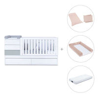 Lettino trasformabile (70x140 cm) grigio · Sero Kubo K551-M7778