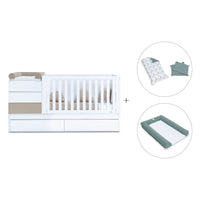 Lettino trasformabile (70x140 cm) beige · Sero Kubo K551-M7753