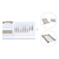 Lettino trasformabile (70x140 cm) beige · Sero Kubo K551-M7753