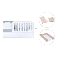 Lettino trasformabile (70x140 cm) grigio · Sero Kubo K551-M7778