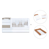 Lettino trasformabile (70x140 cm) beige · Sero Kubo K551-M7753