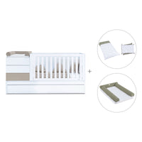 Lettino trasformabile (70x140 cm) beige · Sero Kubo K551-M7753