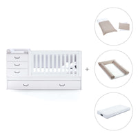 Lettino trasformabile 70x140 cm in grigio · Sero Joy K559-M7778