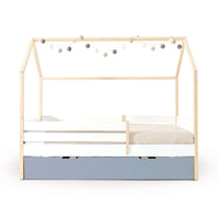 Letto-cassetta Montessori 90x200 cm legno/bianco · Sogni XL NB2000