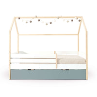 Letto-cassetta Montessori 90x200 cm legno/bianco · Sogni XL NB2000