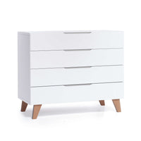 Cassettiera bambini legno (4 cassetti) stile nordico · Lifestyle D247R