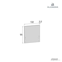 Medidas cabecero blanco opcional para cuna o cama convertible