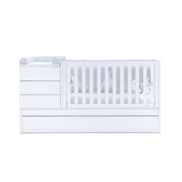 Lettino trasformabile (70x140 cm) bianco · Sero Kubo K551