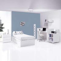 Cuna transformable en cama juvenil 90x200cm blanca