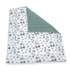 Piumino nordico culla 55x70 cm/60x80 cm (reversibile) foglie eucalipto · Musgo 1304A-118