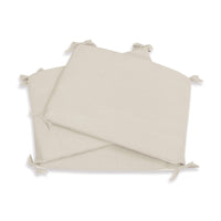 Paracolpi per lettino 70x140 cm (reversibile) foglie beige · Nandina 627A-116