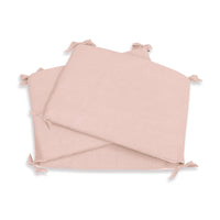 Paracolpi per lettino 70x140 cm (reversibile) foglie rosa · Liberty 627A-132