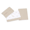 Set lenzuola per lettino/letto 70x140 cm in foglie beige · Nandina 632A-116