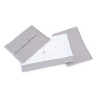 Set lenzuola per lettino 60x120 cm grigio · Delphin 612A-134