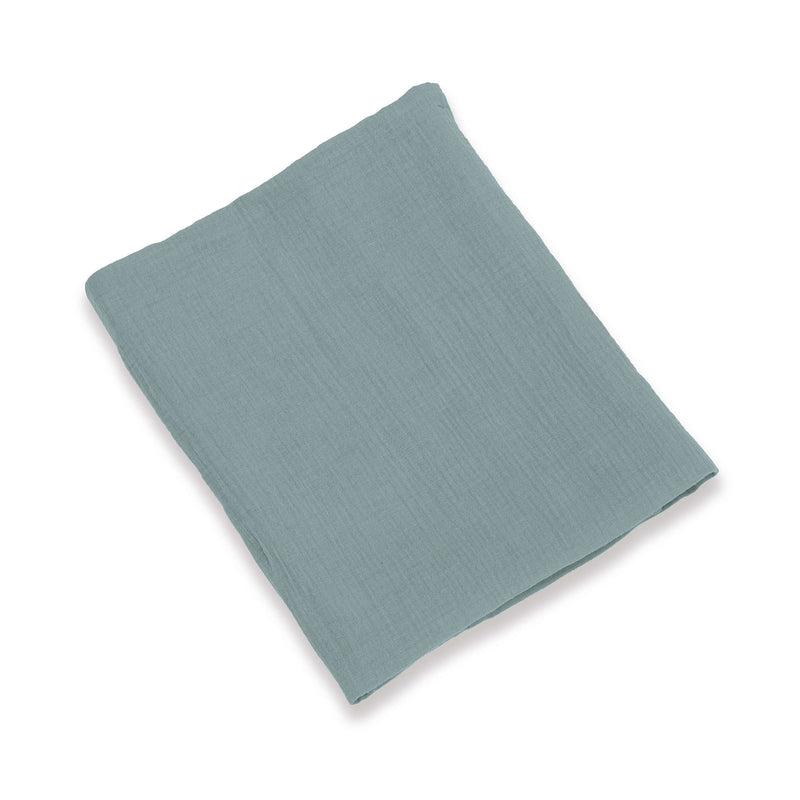 Letto Montessori bianco 90x200 cm con tessile verde eucalipto · Homy XL