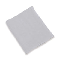 Letto Montessori bianco 90x200 cm con tessile grigio · Homy XL
