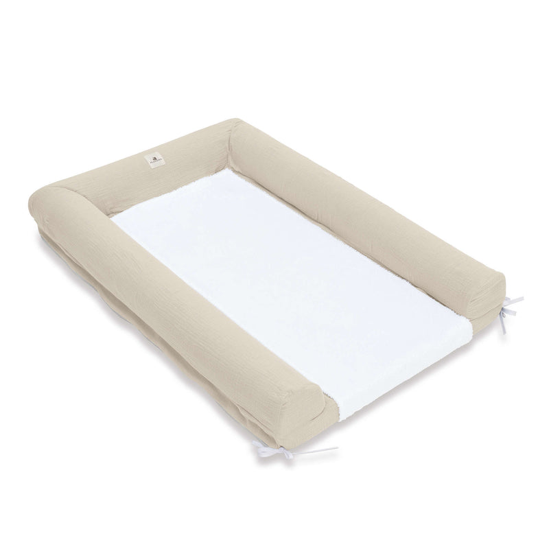 Fasciatoio 60x90 cm foglie beige · Nandina 631-116