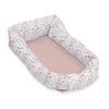 Riduttore per neonato (con cuneo antireflusso) foglie rosa · Liberty 666C-132