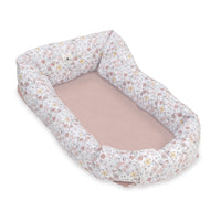 Riduttore per neonato (con cuneo antireflusso) foglie rosa · Liberty 666C-132