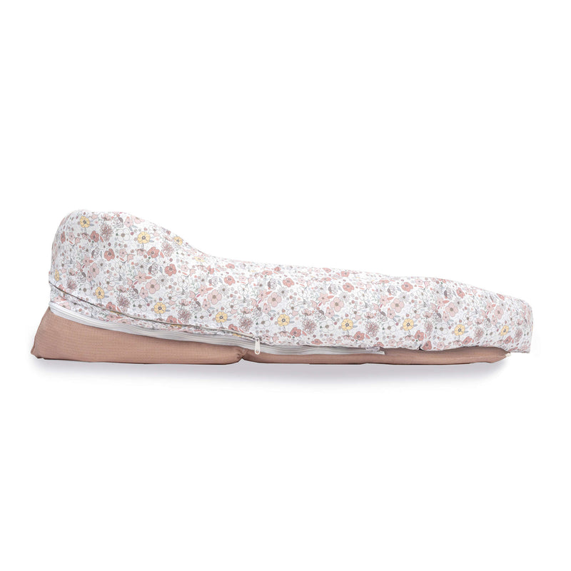 Riduttore per neonato (con cuneo antireflusso) foglie rosa · Liberty 666C-132