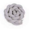 Treccia paracolpi per lettino (230 cm) grigio · 669-134