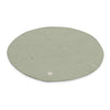 Tappeto rotondo per bambini (110 cm) verde-oliva · Mist 708-156
