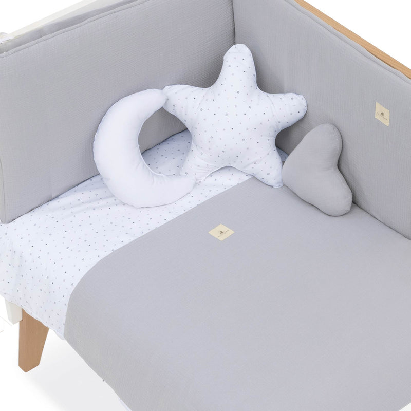 Paracolpi per lettino 70x140 cm (reversibile) grigio · Delphin 627A-134