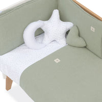 Paracolpi per lettino 70x140 cm (reversibile) verde-oliva · Mist 627A-156