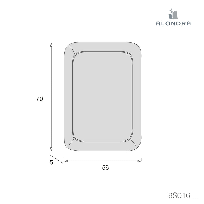 Lenzuolo sotto bianco culla 50x80 cm / 55x70 cm · 9S016-B