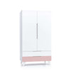 Armadio bambini (2 porte/2 cassetti) stile nordico · Style A347