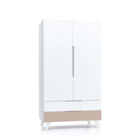 Armadio bambini (2 porte/2 cassetti) stile nordico · Style A347