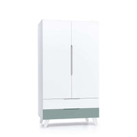 Armadio bambini (2 porte/2 cassetti) stile nordico · Style A347