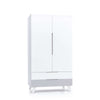 Armadio bambini (2 porte/2 cassetti) stile nordico · Style A347