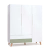 Armadio per bambini (3 porte) in stile nordico gambe in legno · A447R Lifestyle Plus+