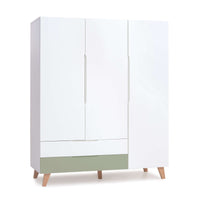 Armadio per bambini (3 porte) in stile nordico gambe in legno · A447R Lifestyle Plus+