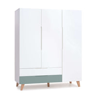 Armadio per bambini (3 porte) in stile nordico gambe in legno · A447R Lifestyle Plus+