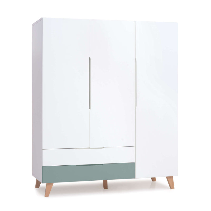 Armadio per bambini (3 porte) in stile nordico gambe in legno · A447R Lifestyle Plus+