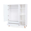 Armadio per bambini (3 porte) in stile nordico gambe in legno · A447R Lifestyle Plus+