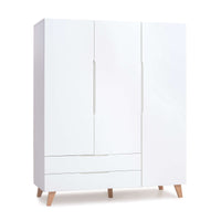 Armadio per bambini (3 porte) in stile nordico gambe in legno · A447R Lifestyle Plus+