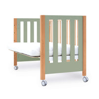 Lettino co-sleeping 60x120 cm (5in1) legno/verde oliva · Occa C166-M9556