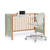 Lettino co-sleeping 60x120 cm (5in1) legno/verde oliva · Occa C166-M9556