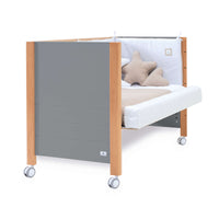 Lettino co-sleeping 60x120 cm (5in1) legno/grigio · Ombra C167-M9558