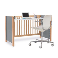 Lettino co-sleeping 60x120 cm (5in1) legno/grigio · Ombra C167-M9558